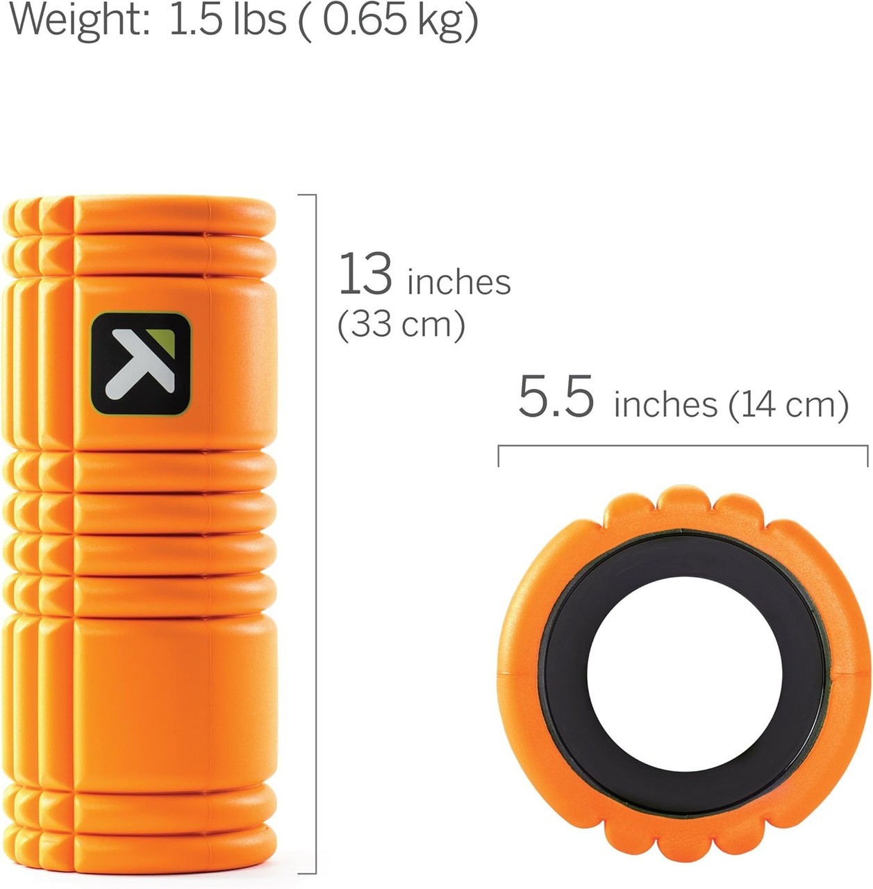 Trigger Point - The Grid Original Foam Massage Roller - Orange