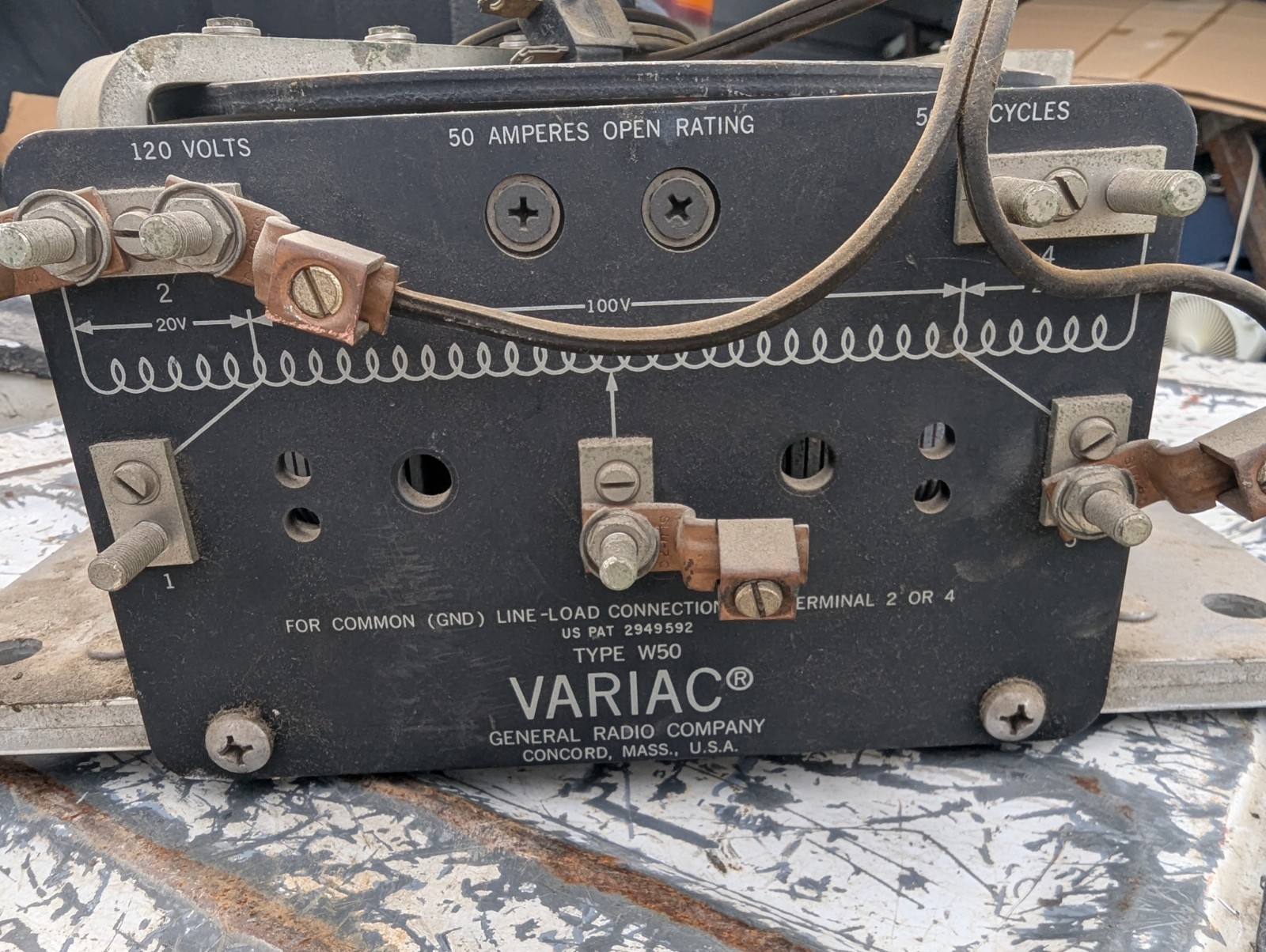 Vintage VAIRAC W50 Radio Transformer Untested