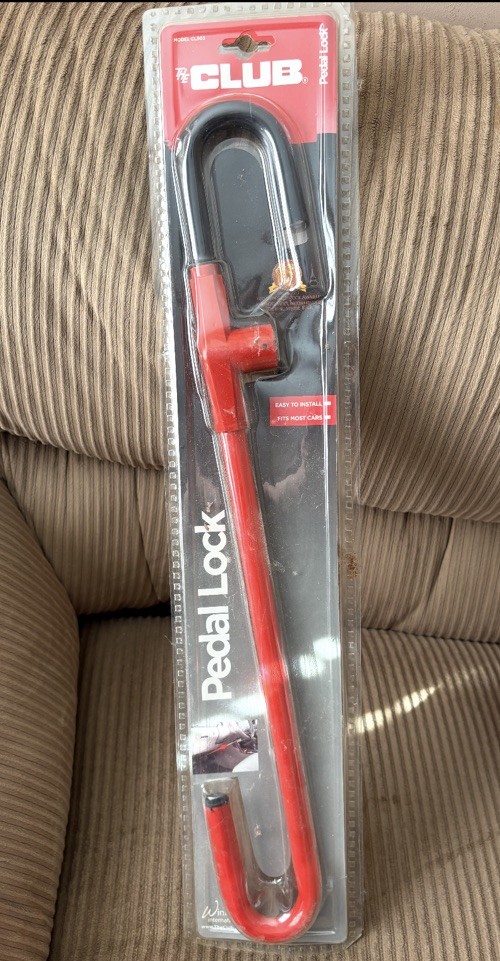 The Club Pedal Lock Model CL303 Winner International Original Anti  Theft New