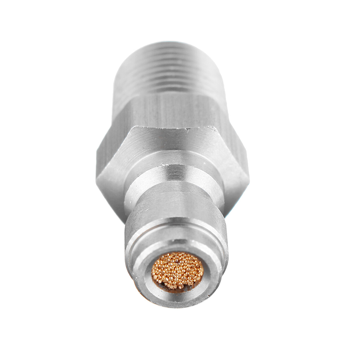 2Pcs Stainless Steel Paintball One Way Valve CO2 Foster HPA/N2 Fill Nipple 1/8''