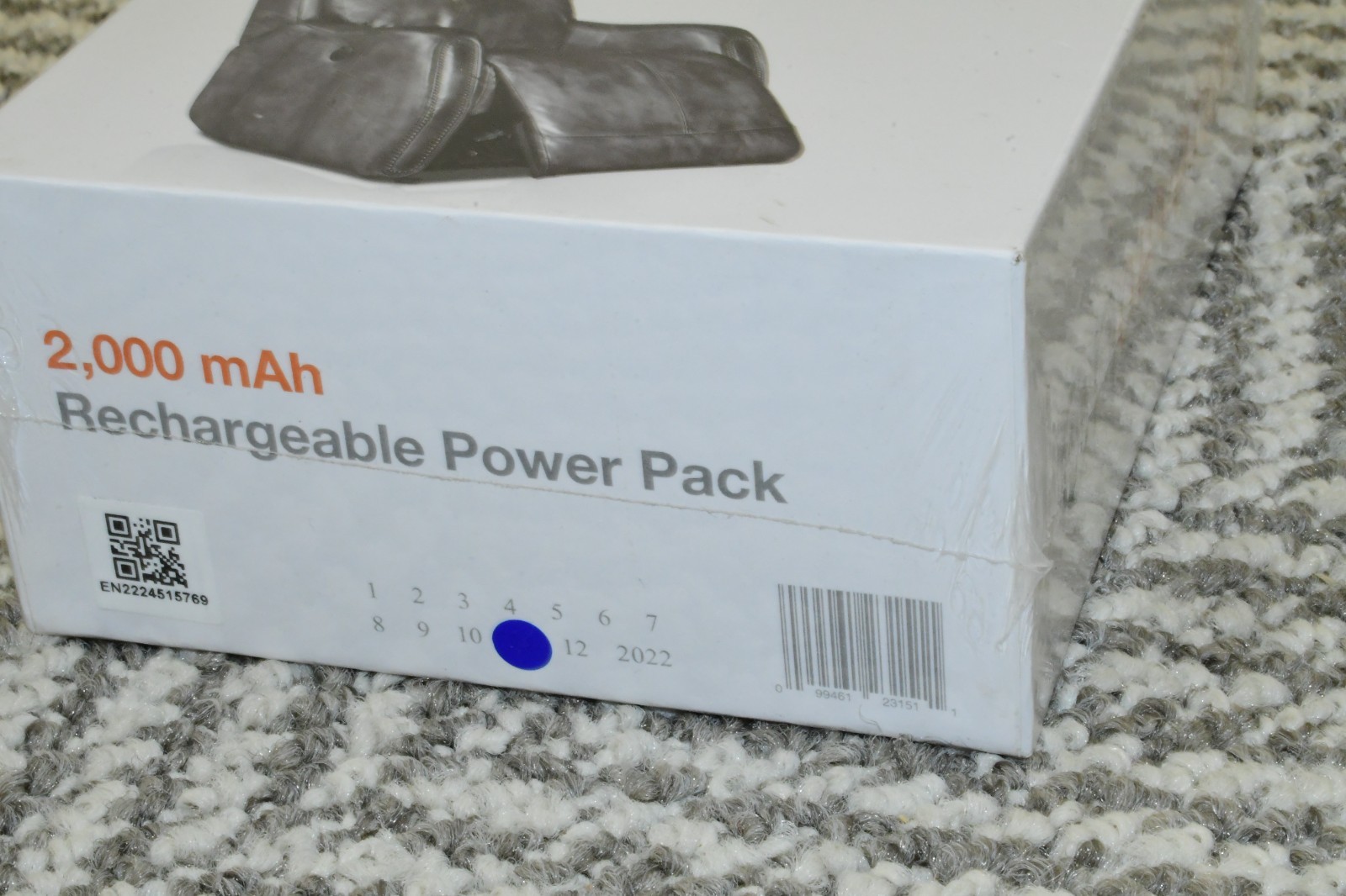 Enouvation E2 Universal 2000mAh Rechargeable Power Pack - NEW Sealed