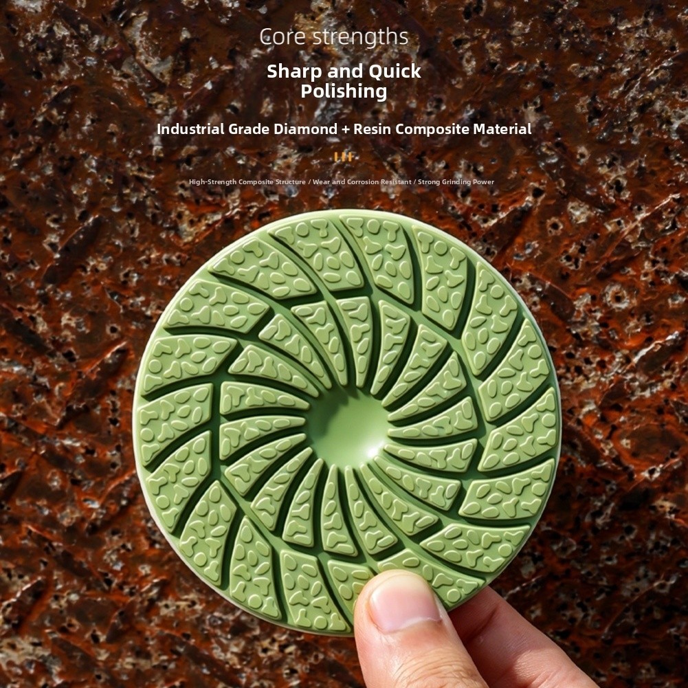 Green Diamond Grinding Wheel 3 inch 4 inch for For tile For stone Polishing