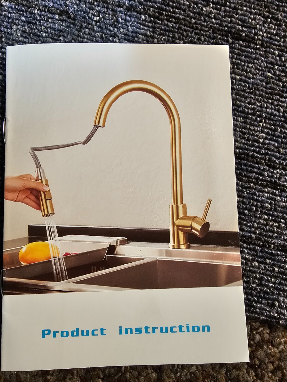 Kitchen Sink Faucet Black Pull Down/Out Sprayer Swivel High Standard Pulling Tap