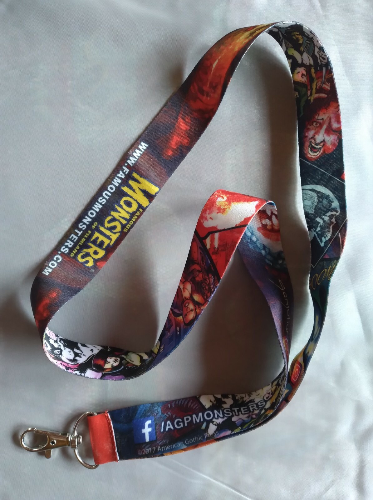 American Gothic Press Famous Monsters of Filmland 2017 Lanyard