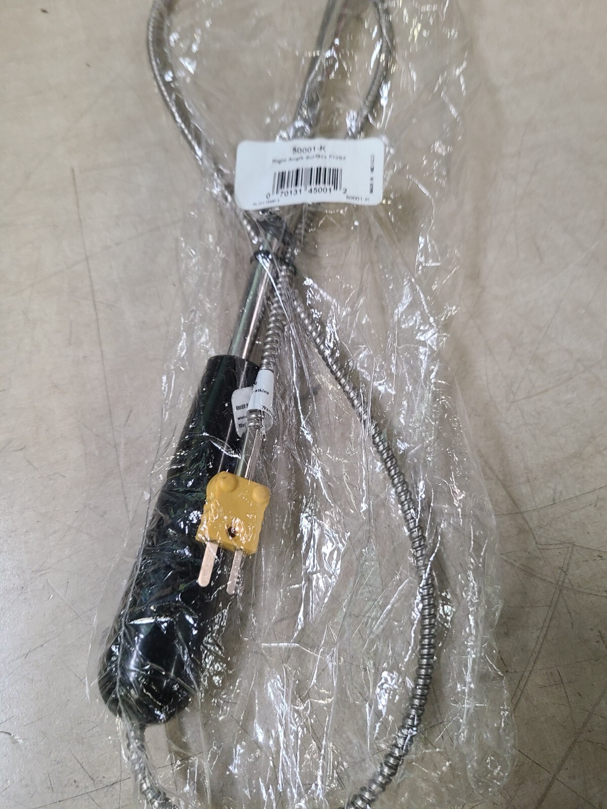 Cooper-Atkins 50001-K Type K Right Angled Flat Surface Probe
