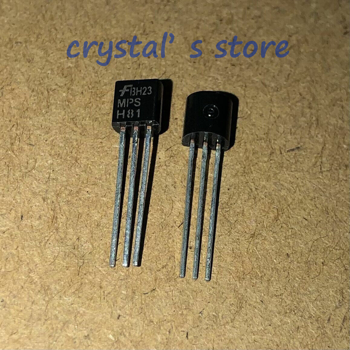 50pcs MPSH81 TRANSISTOR TO-92 Brand New