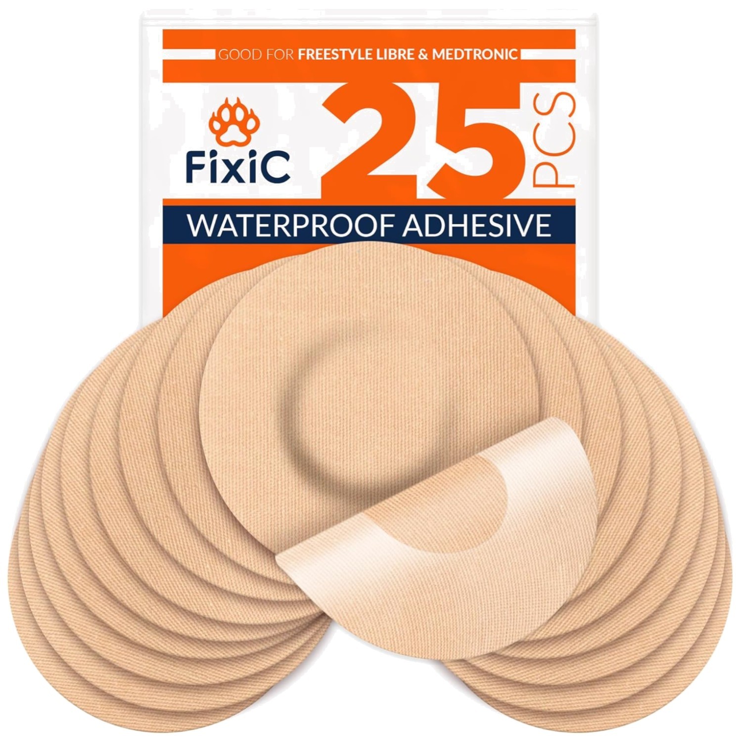Long Lasting Adhesive Patches for Libre & Guardian Sensors