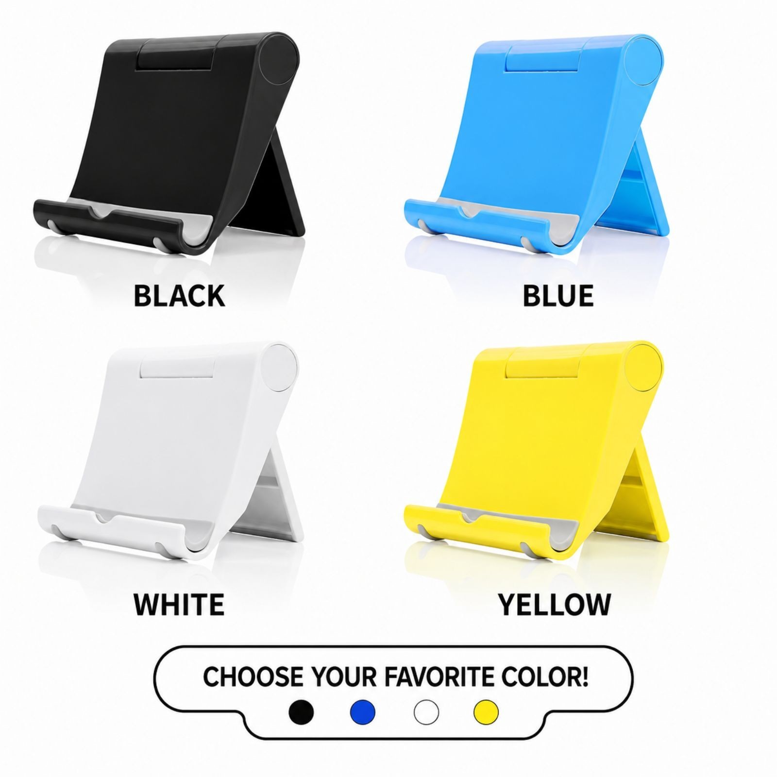 Universal Foldable Desk Cell Phone Holder Mount Stand for Samsung iPhone
