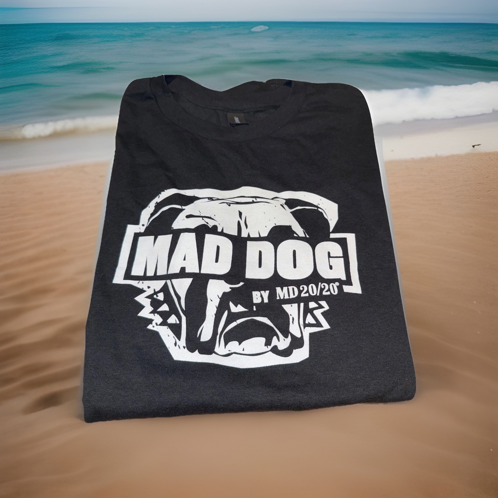 Mad Dog 20/20 T Shirt. Adult Xl Black Free Shipping USA