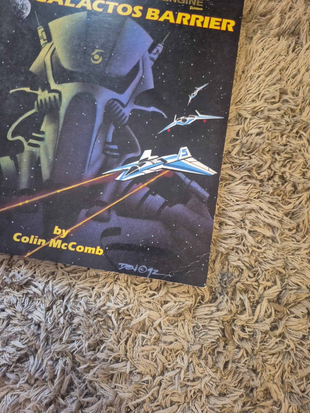 Amazing Engine RPG The Galactos Barrier TSR Roleplaying Sci-Fi