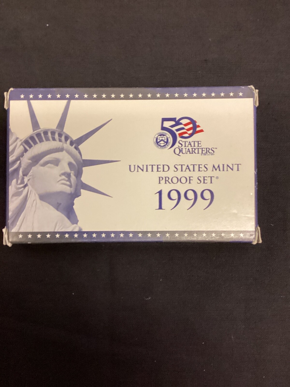 1999 S US Mint 9 Coin Proof Set OGP and COA