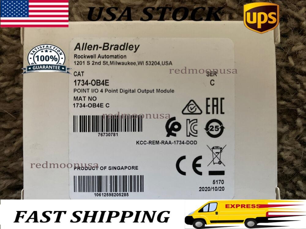Allen Bradley 1734-OB4E C 4Point Output Module new in box 1734OB4E AB