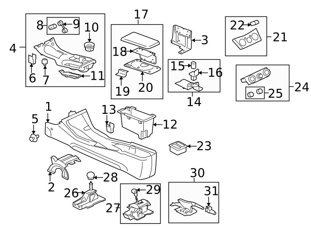 Genuine Mitsubishi Shift Panel MN121431HA