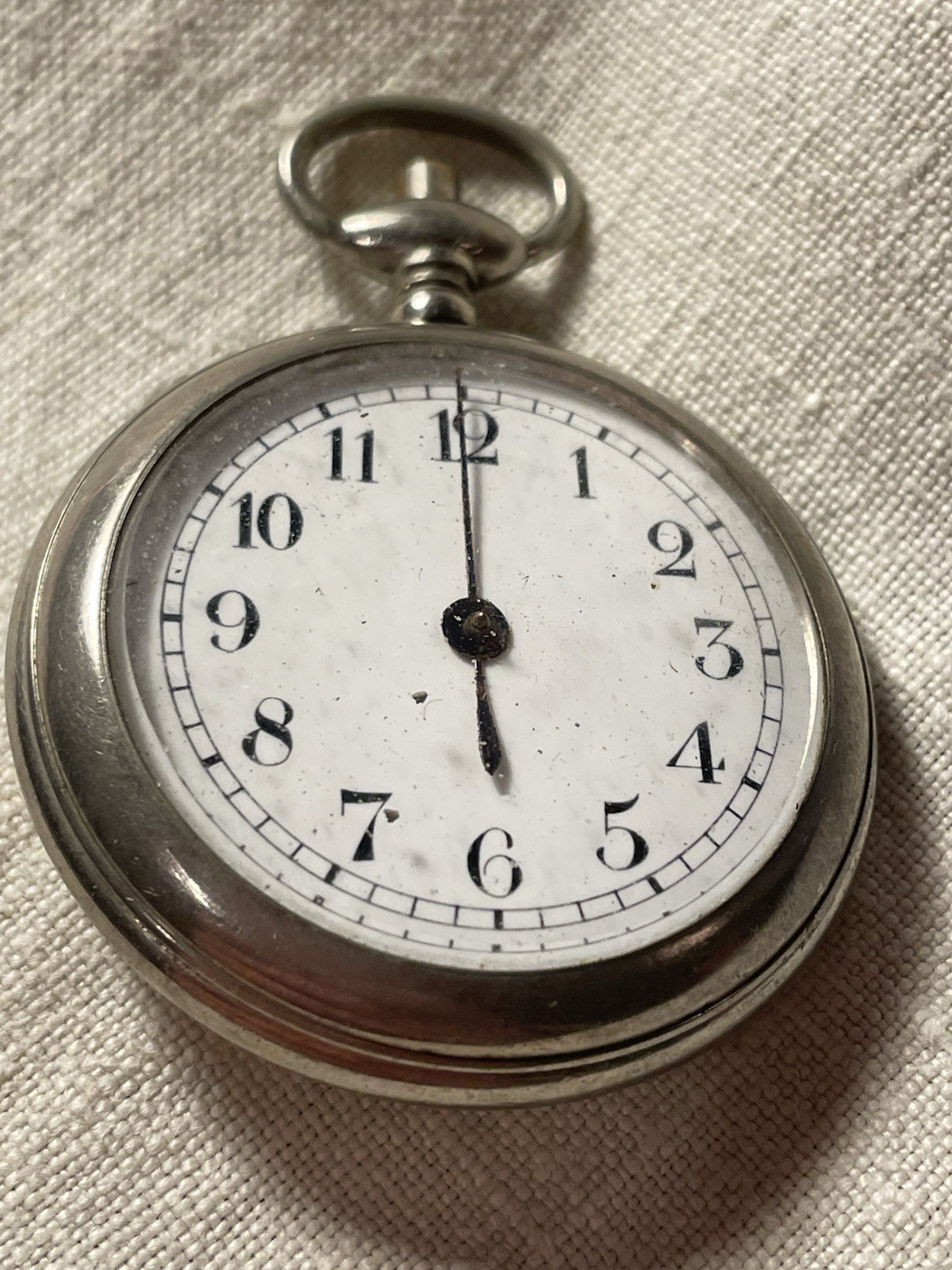 VINTAGE MECHANICAL STEP COUNTER PEDOMETER PACEOMETER HENRI CHATELAIN WW1 1914