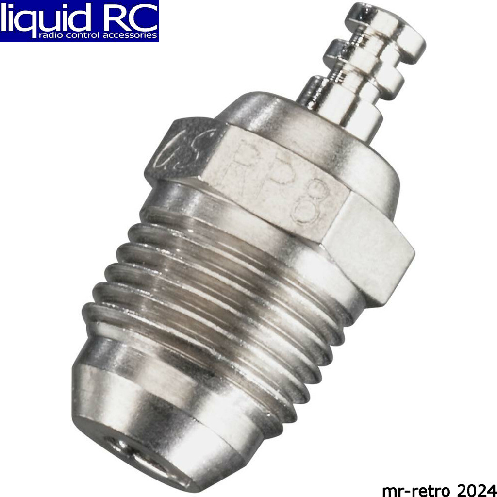 OS Max 71642080 Rp8 Turbo Glow Plug On-Road Cold