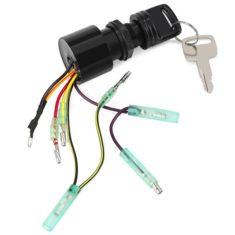 87-17009A5 Ignition Key Switch MP41070-2 Replacement For Mercury Marine Outboard