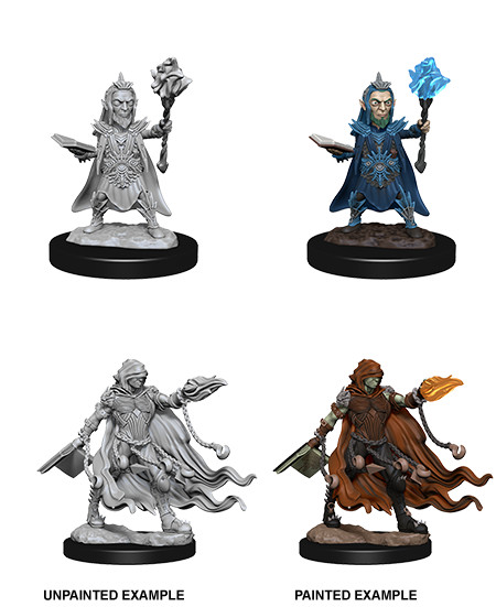 Pathfinder Deep Cuts Unpainted Miniatures: Evil Wizards
