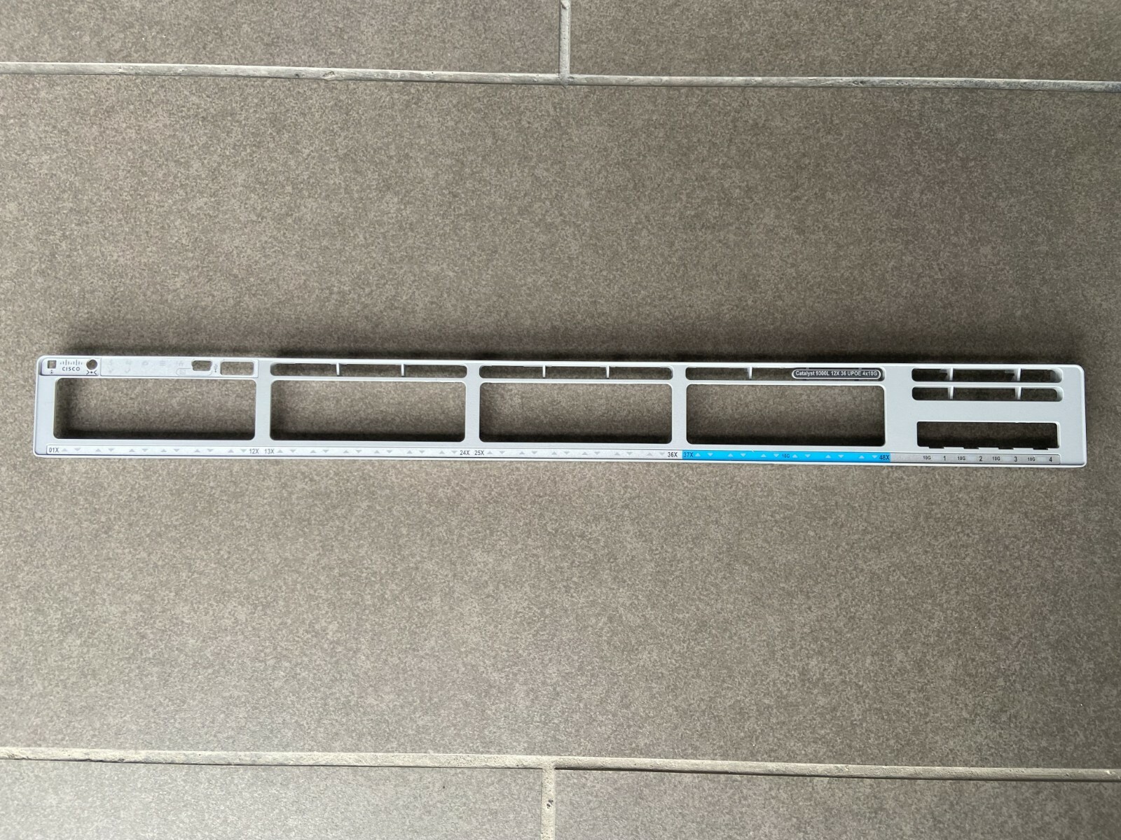 Cisco Catalyst C9300L-48UXG-4X-A 12X 36 UPoe 4x10G Faceplate for Replacement