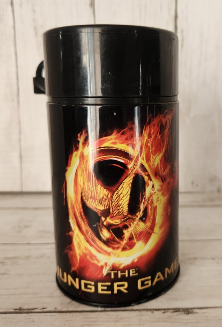 2012 NECA "The Hunger Games" Mockingjay Thermos READ