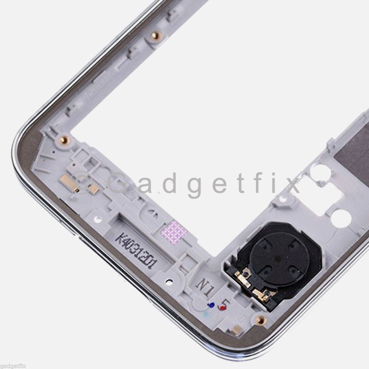 Samsung Galaxy S5 G900H G900M G9001 Back Housing Middle Frame Bezel Camera Lens