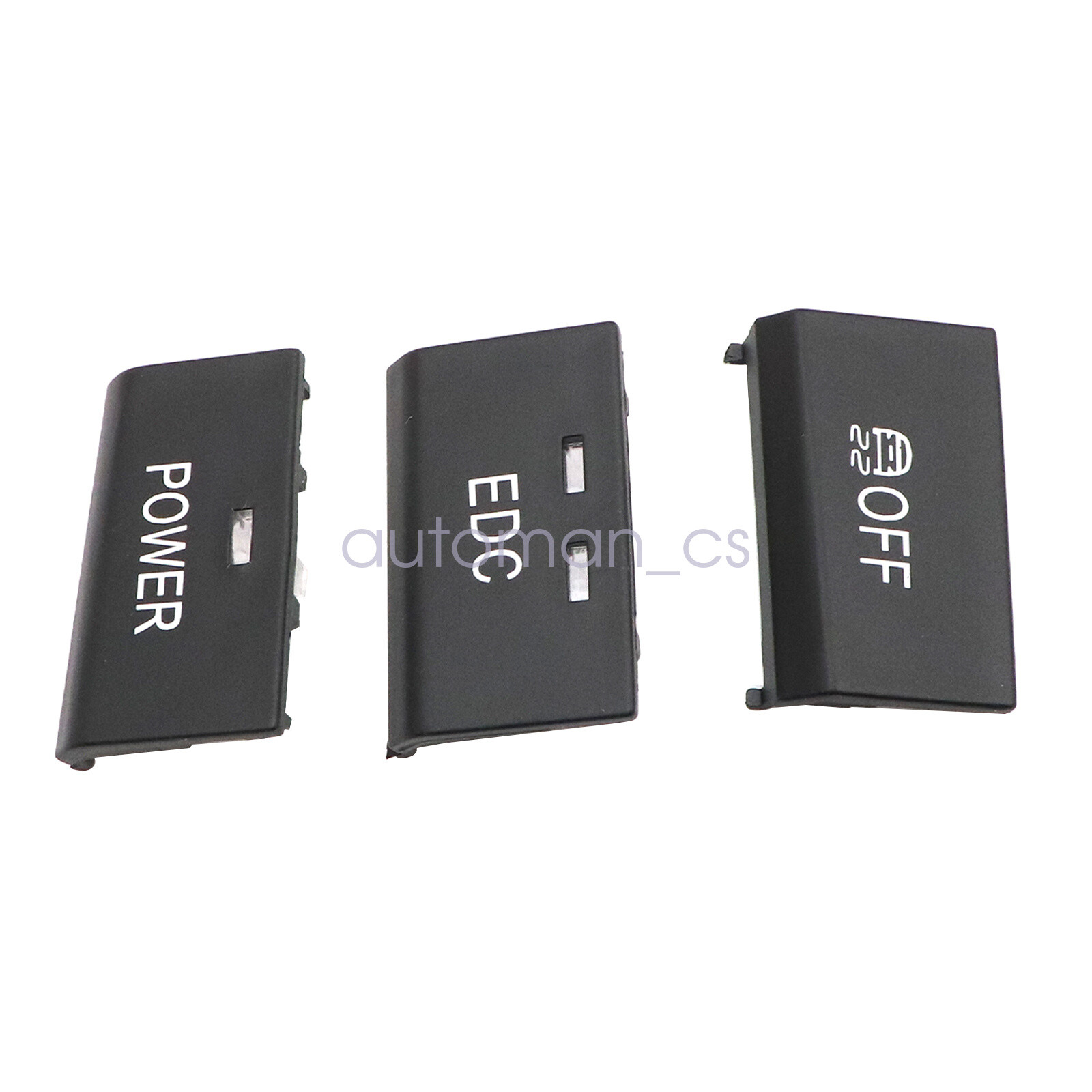 3Pcs Center Console Switch Button Caps Fit BMW E90 E92 E93 M3 61317841136 US