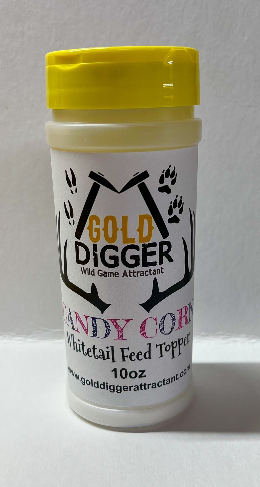 Gold Digger Wild Game Attractant (Candy Corn Whitetail Feed Topper) Deer Hunting