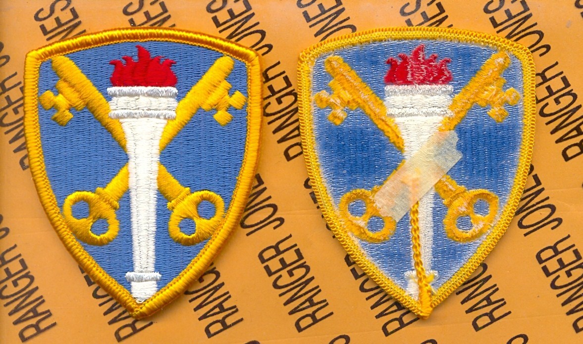 US Army Foreign Intelligence Command FIC ~3.25" dress uniform patch m/e
