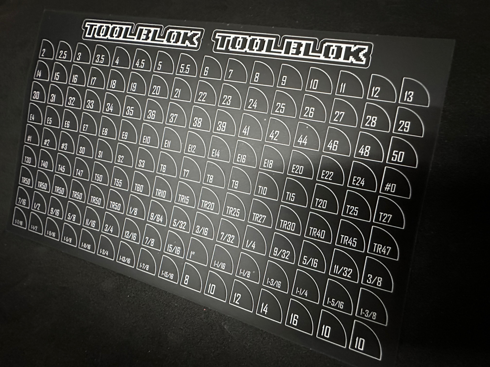 ToolBlok Socket Blok Labels