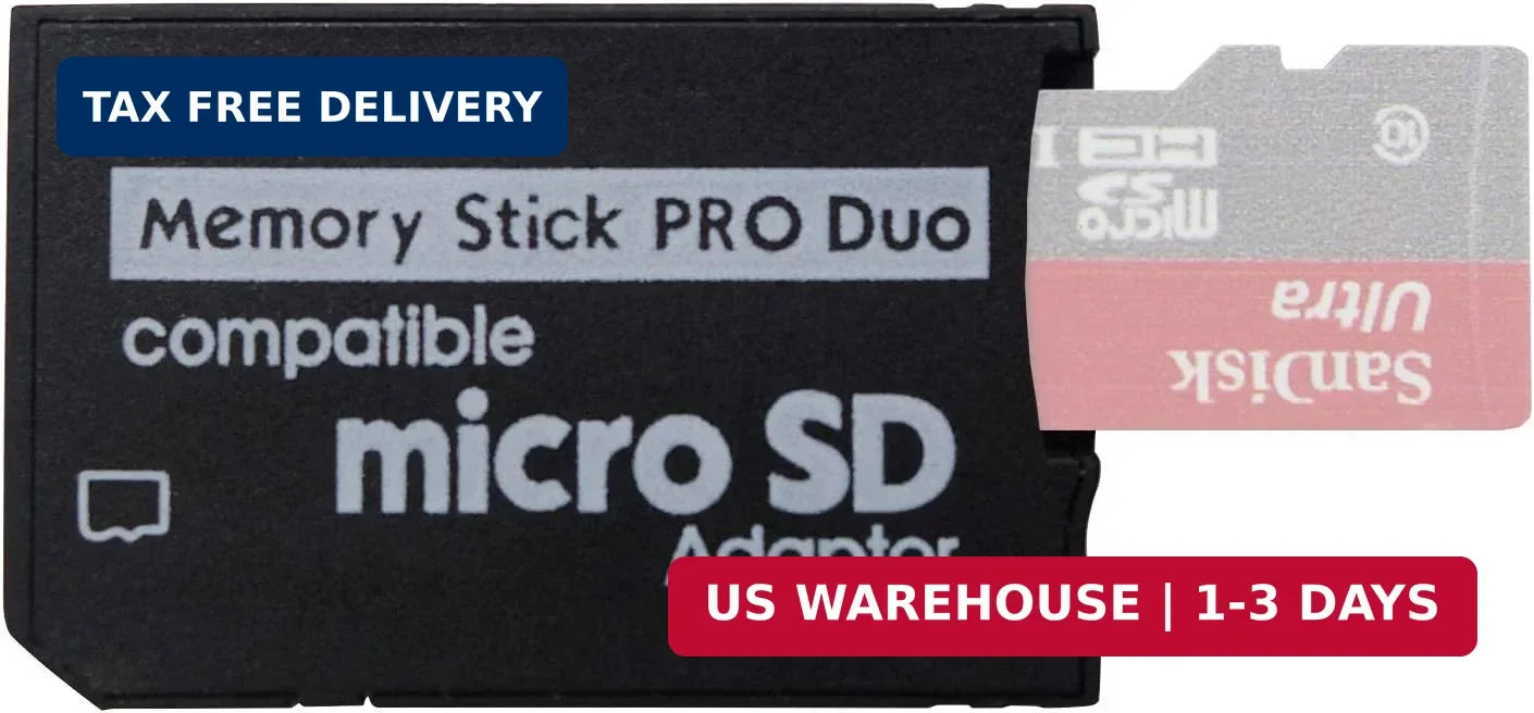 32GB Memory Stick Adapter Card for PSP Cybershot Camera NEW SEALED
