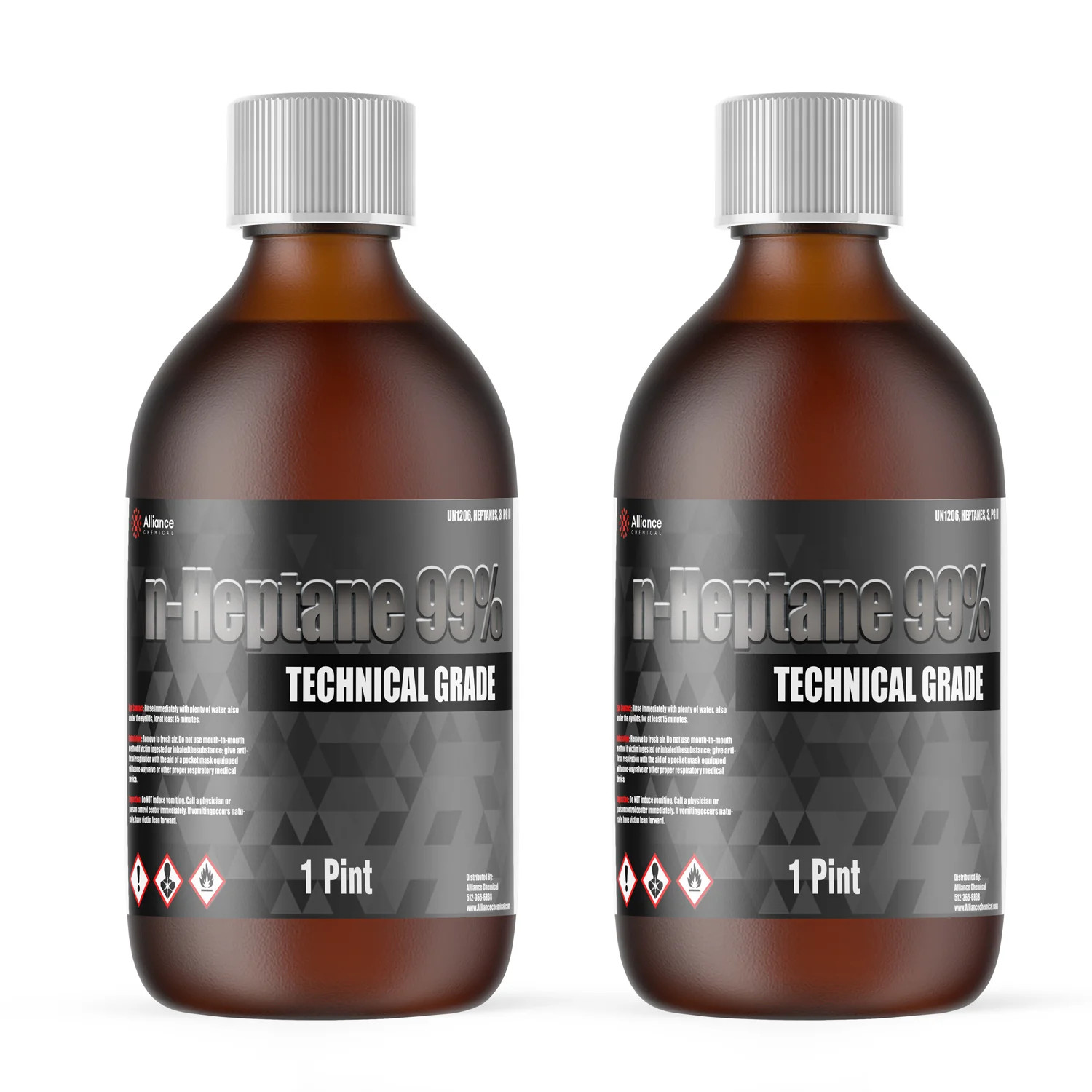 n-Heptane 99% Technical - 2 Pints