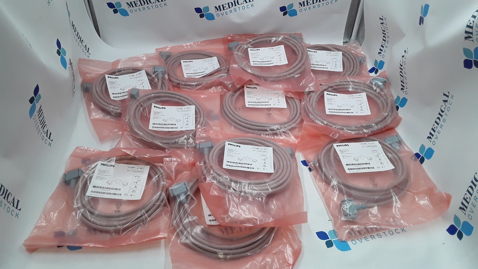 Philips Patient Monitor Link Cable M3081-61603 REF 453563402731 Lot of 11