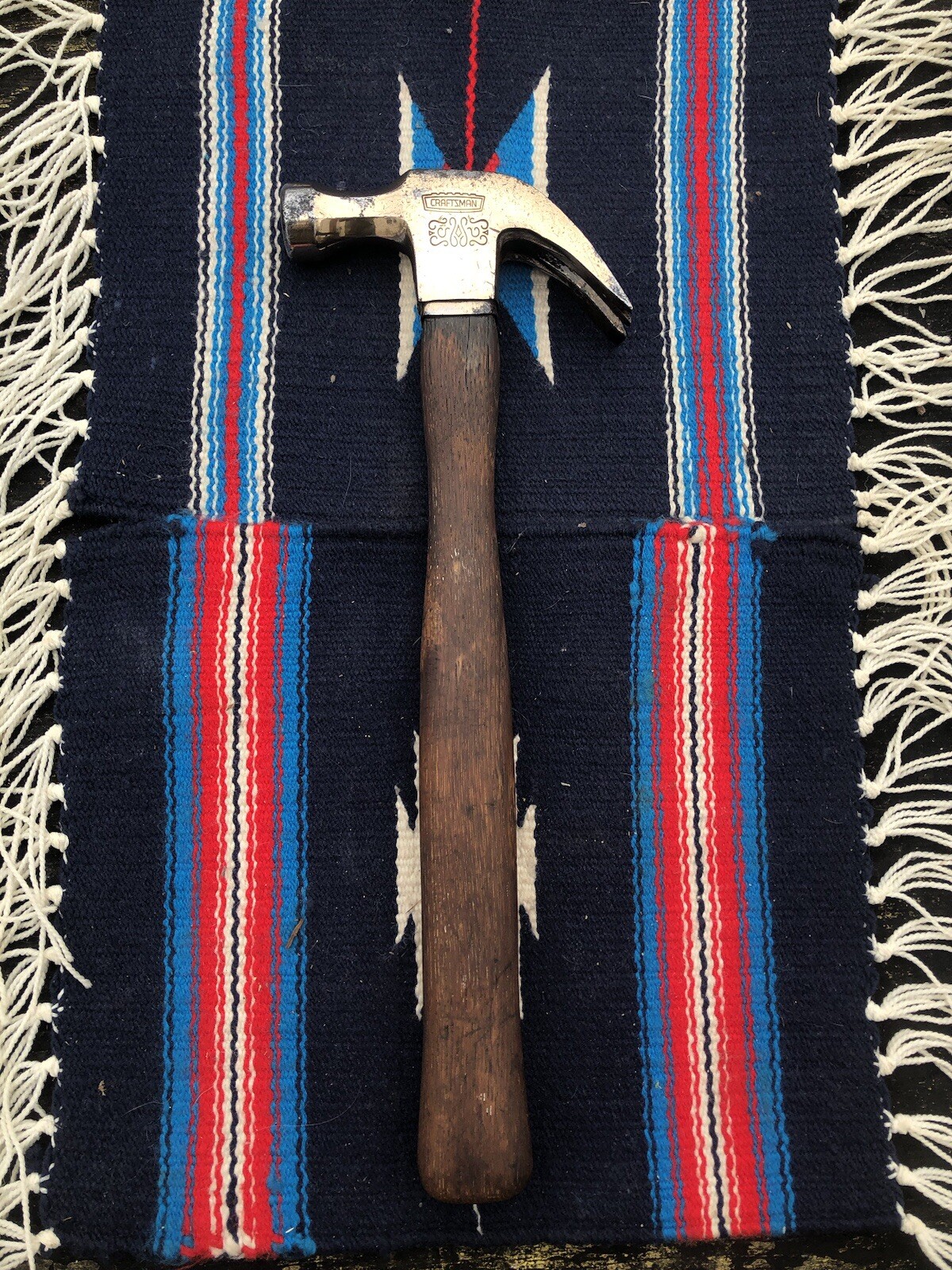 Super Rare 1950s-60 Vintage gold plated Craftsman Claw Hammer. Read description