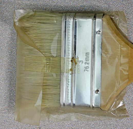 3" Chip China Hair Paint Brush