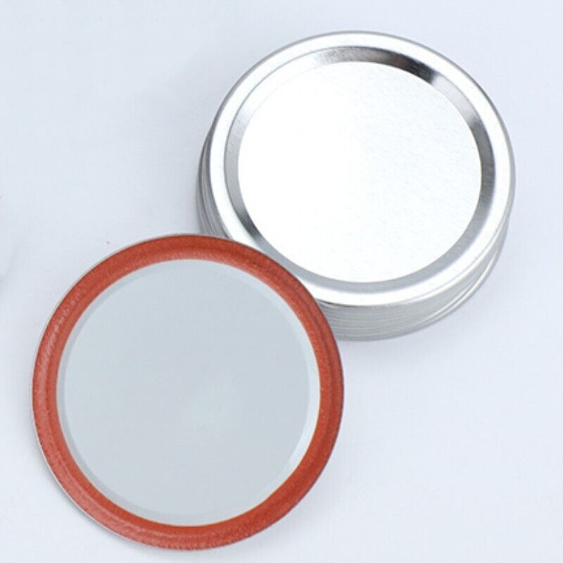 Canning Lids, 20pcs - 68mm Tinplate Mason Jar Lid, Regular Mouth Leak Proof