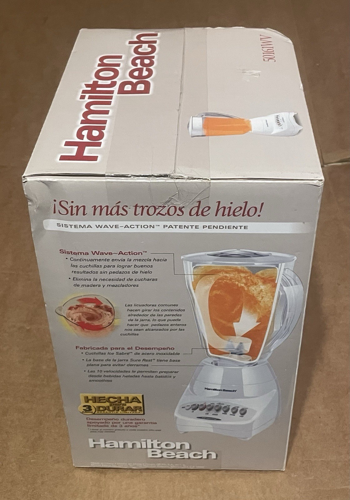 HAMILTON BEACH WAVE MAKER 10-SPEED BLENDER 50161WV NEW SEALED BOX