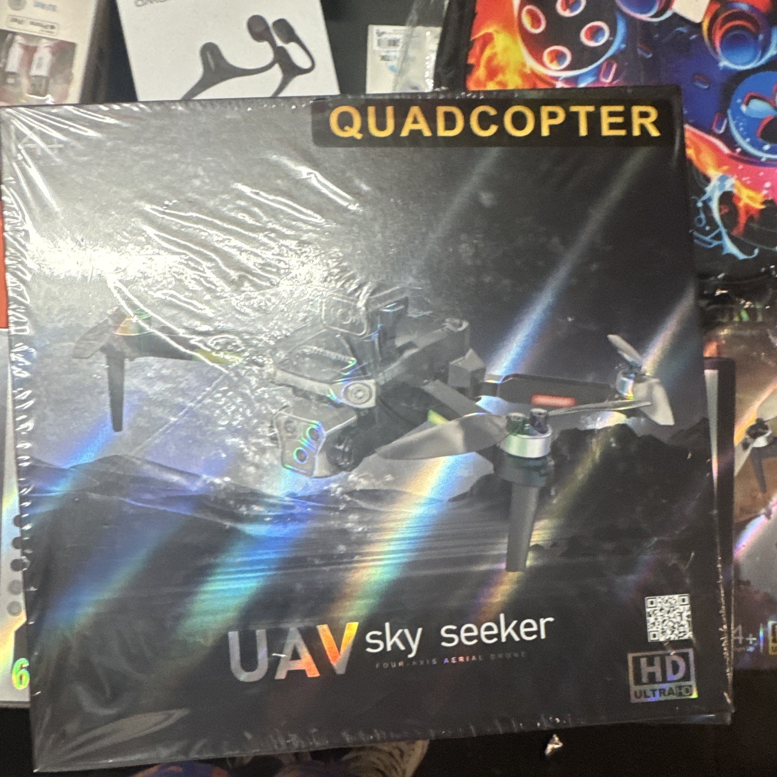 UAV Sky Seeker Sky Seeker Quadcopter Drone w/ Camera 2.4G RTR Black