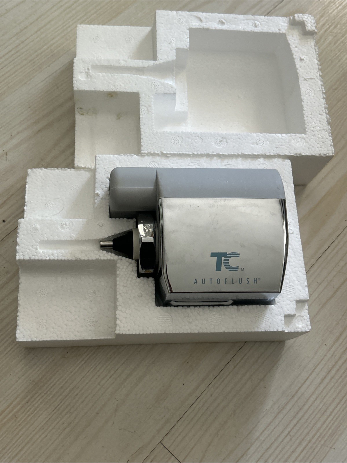 TC Technical Concepts 401187 Auto Flush Toilet Flushing System - Chrome (b13)