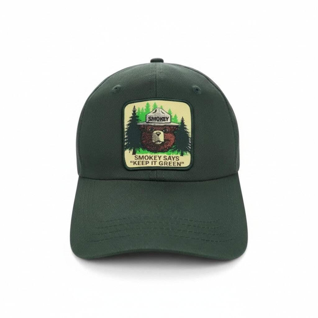 Smokey Bear US Forest Service Baseball Cap Dad Hat
