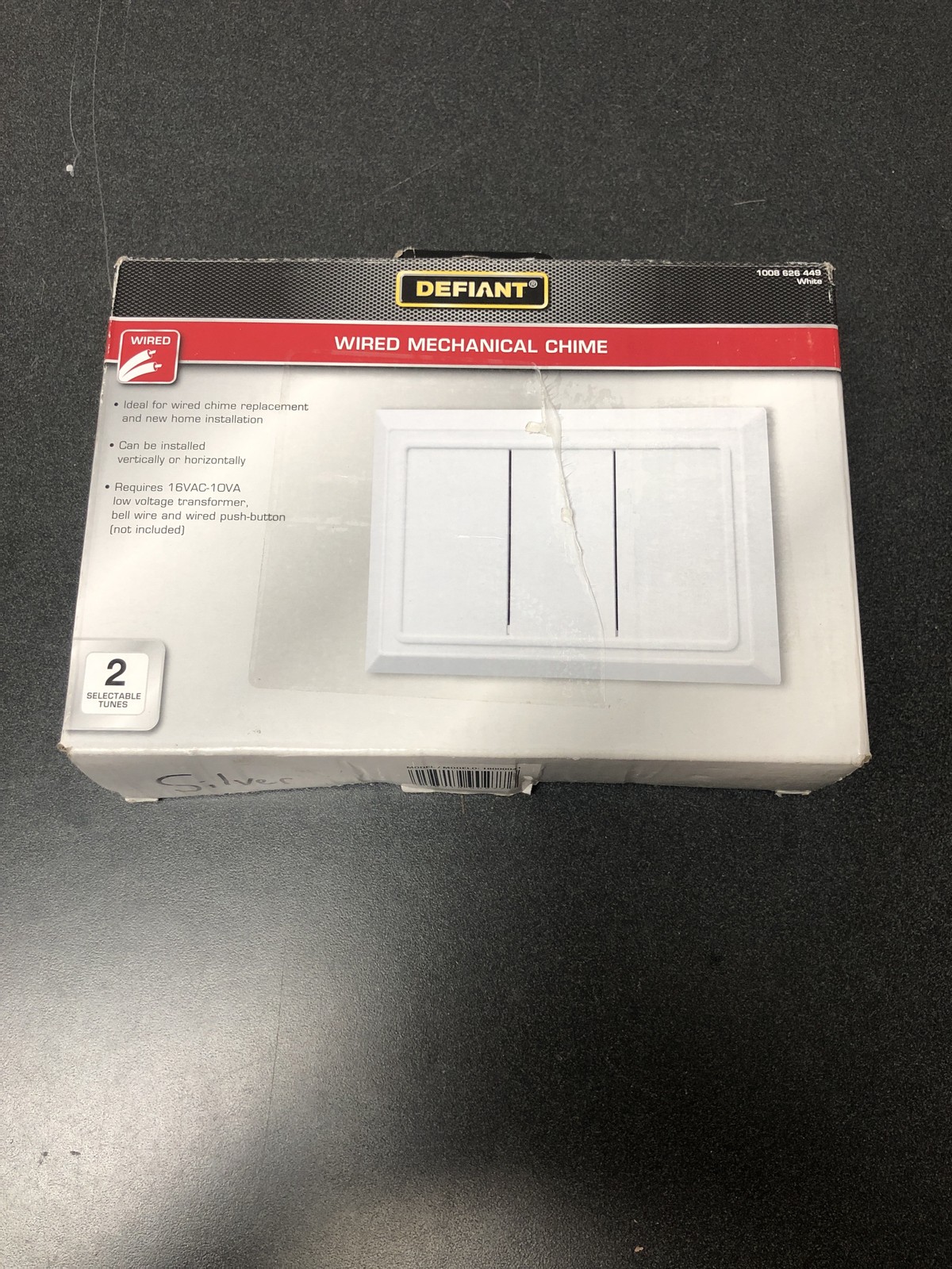 Defiant 18000041 Wired Doorbell Chime, White