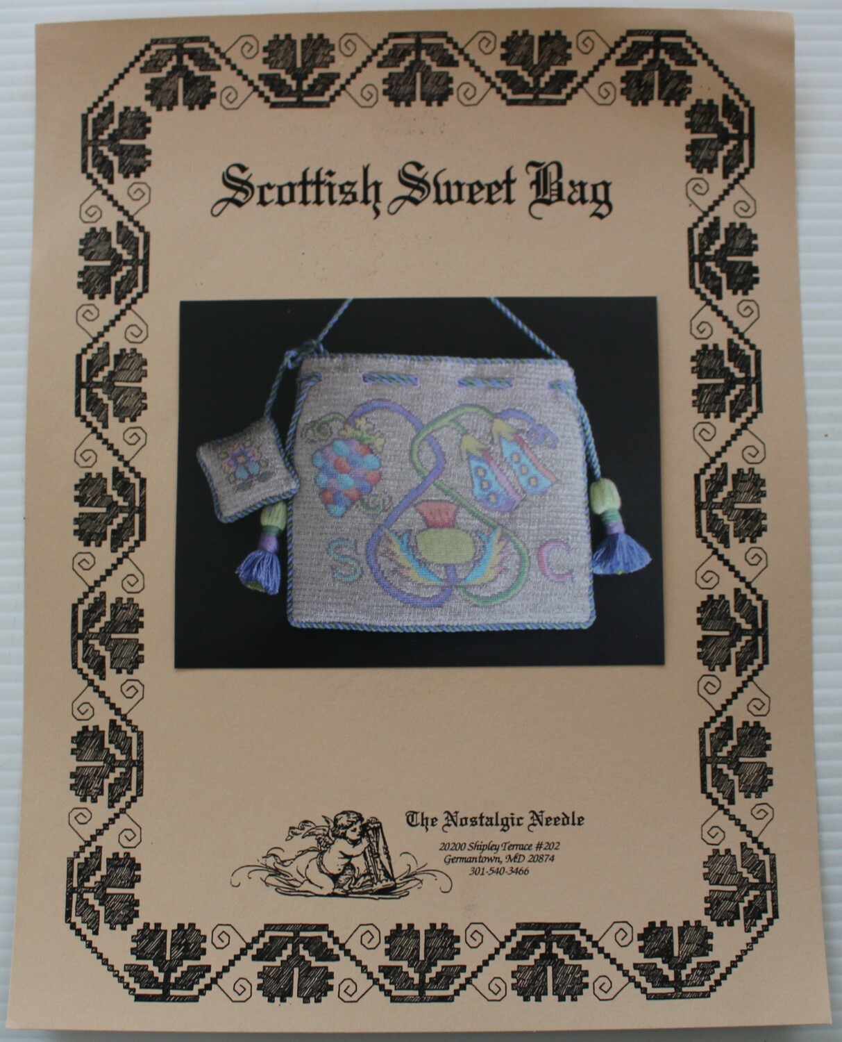 Scottish Sweet Bag - by Nostalgic Needle