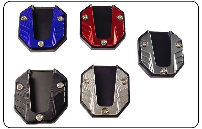Kickstand Foot Side Stand Enlarge Extension For Motorcycles & Electric Vehicles