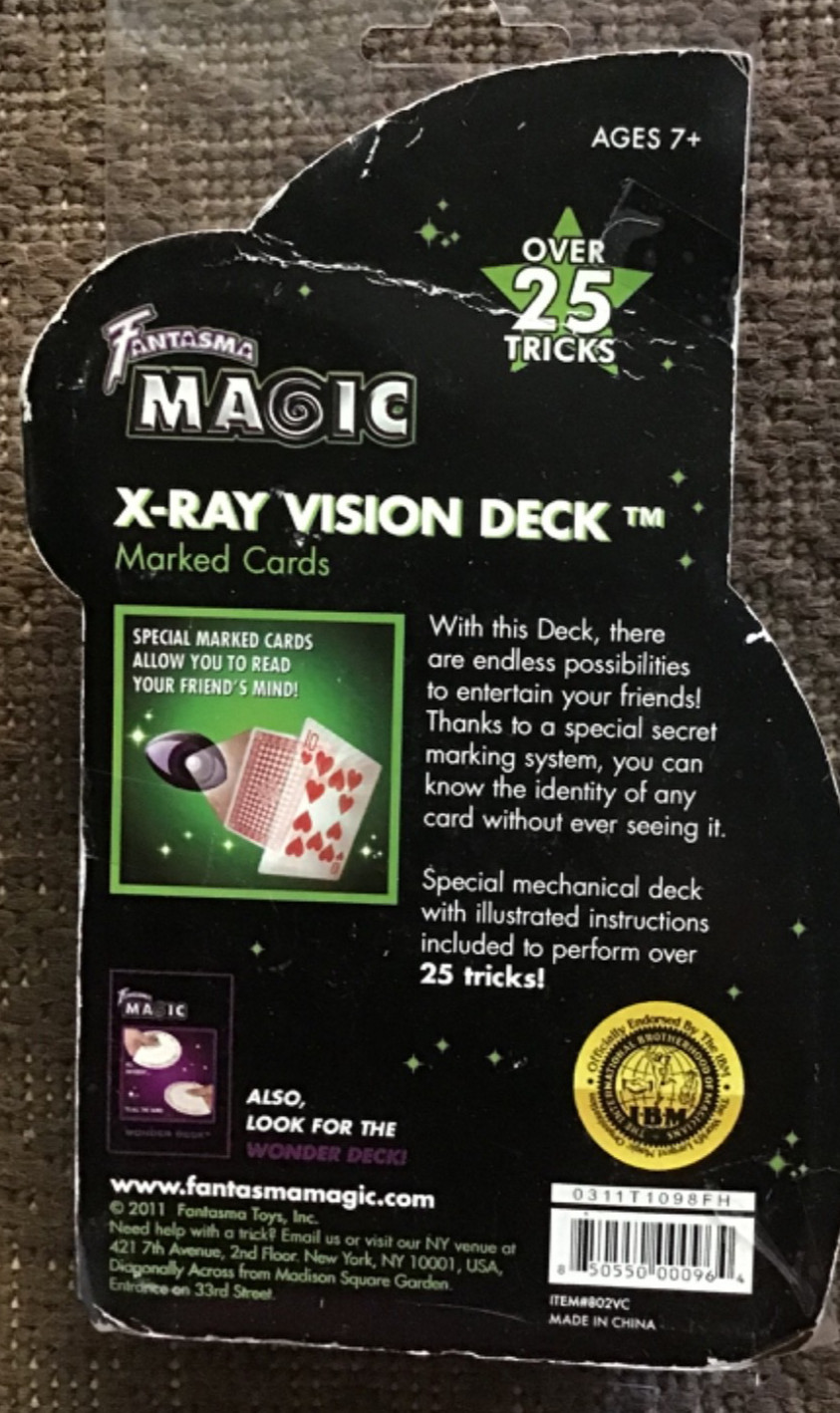 MAGIC X-RAY VISION DECK