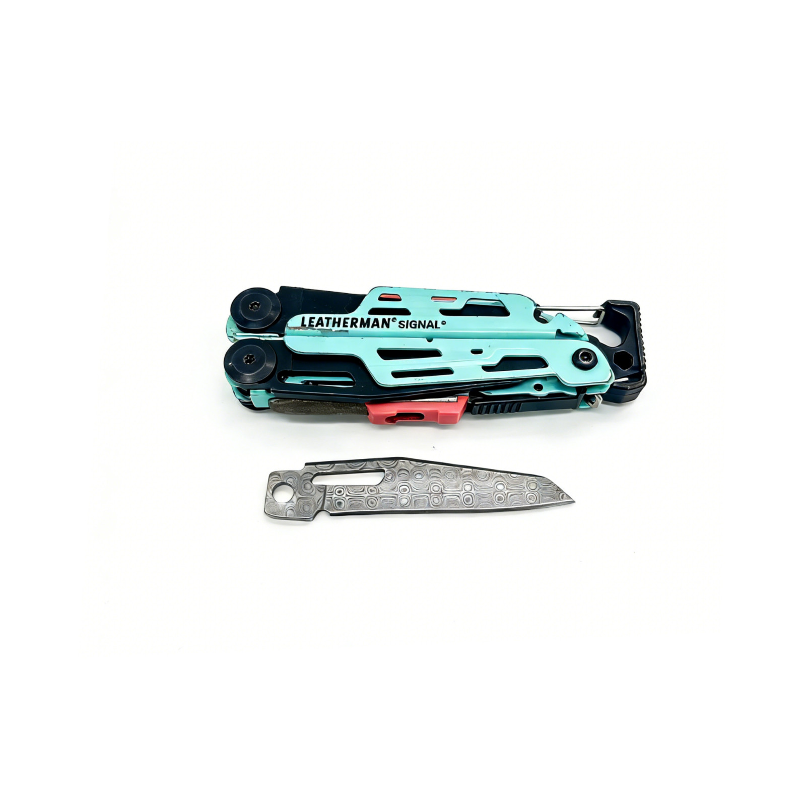 VG10 Damascus Replacement Main Blade for Leatherman Signal Multitool