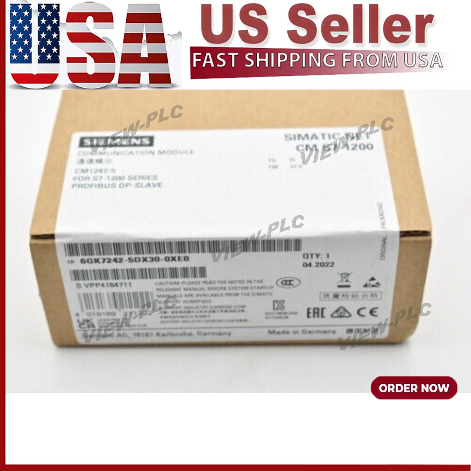 New Siemens 6GK7242-5DX30-0XE0 communications CM 1242-5 6GK7 242-5DX30-0XE0