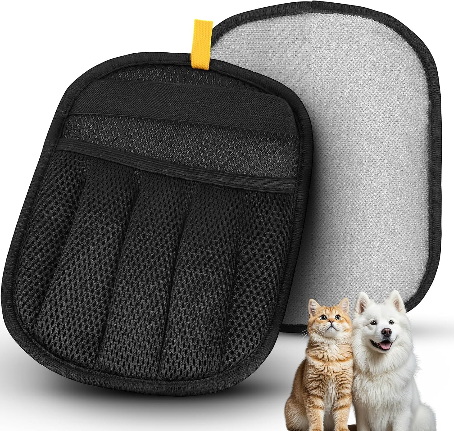 New Magic Brush Pet Hair Removal Glove – Cats & Dogs, Reusable Grooming Tool for