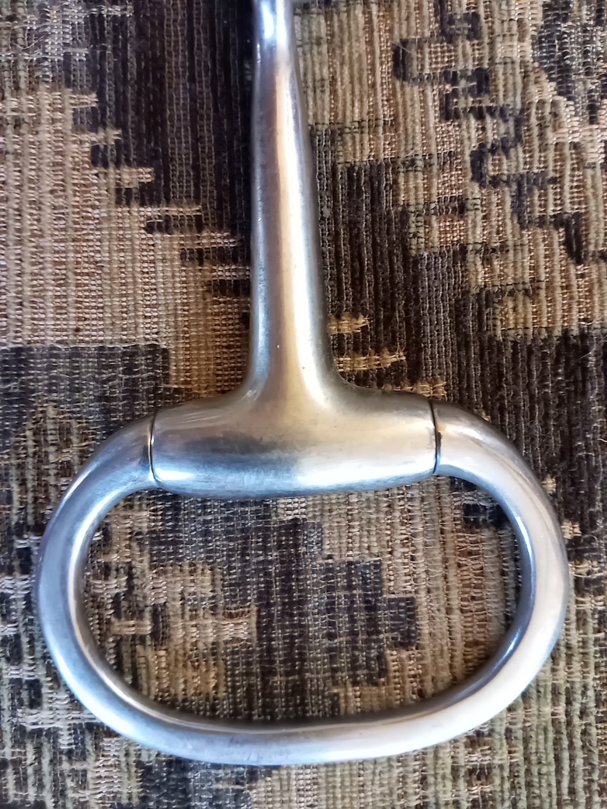 Eggbutt Snaffle Flat Ring 12mm