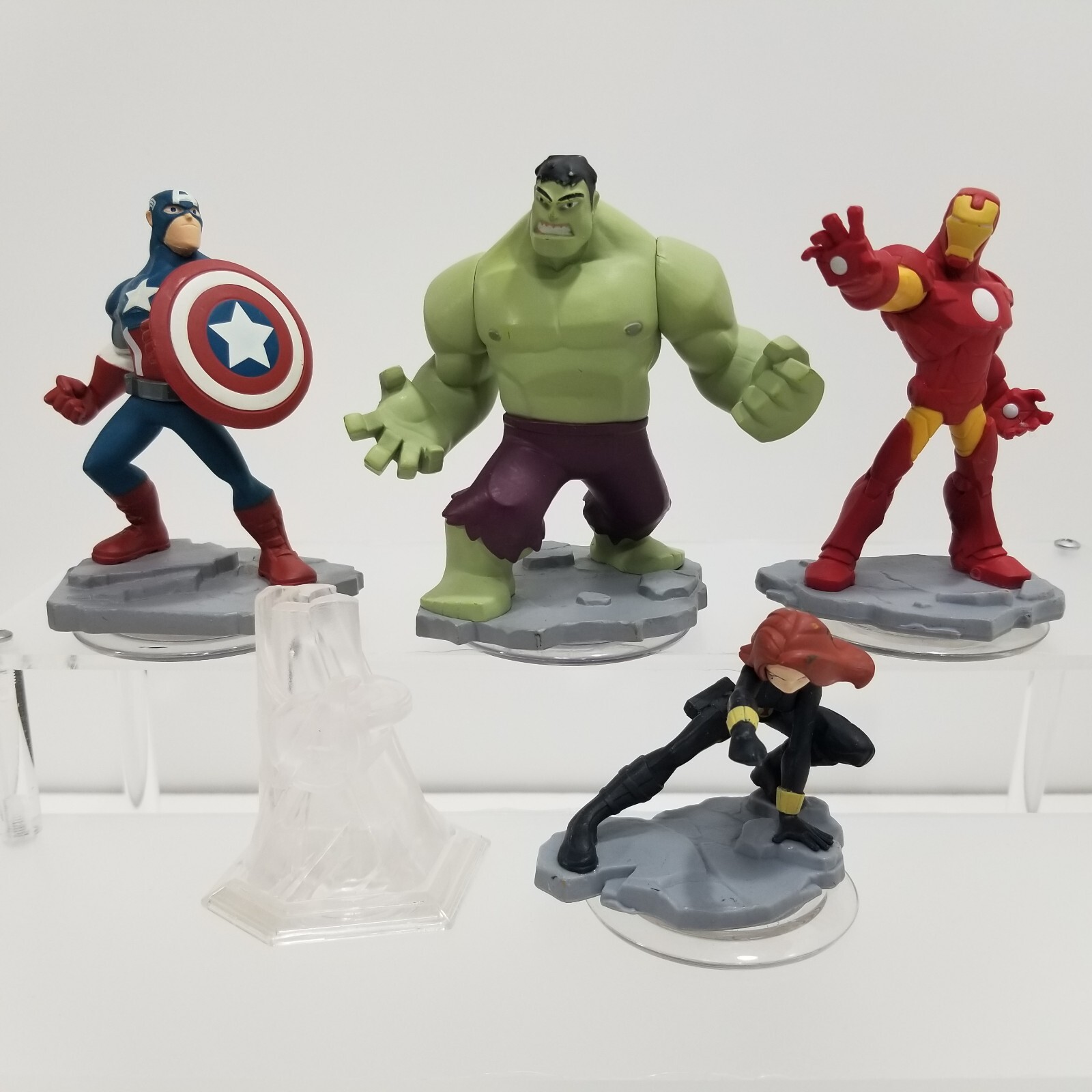 Disney Infinity 2.0 - Marvel Figures- Captain America, Hulk, Black Widow, & More