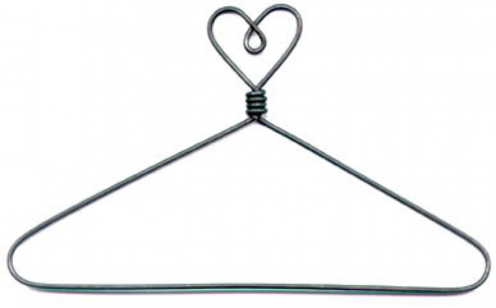Classic Motifs 4 Inch Heart Top With Open Center Craft Hanger