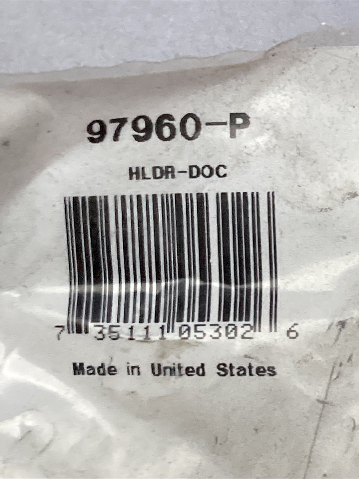 New Genuine Truck-Lite 97960-P Document Holder