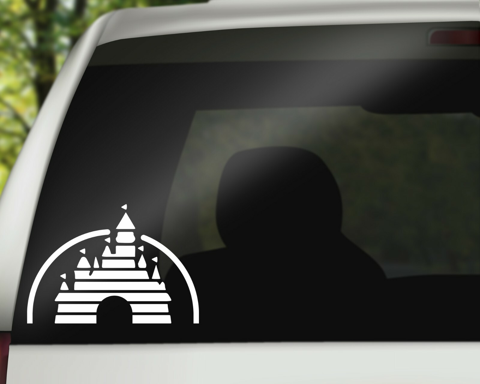 Castle Disney Decal Sticker Vinyl Car Wall Laptop Bottle Waterproof